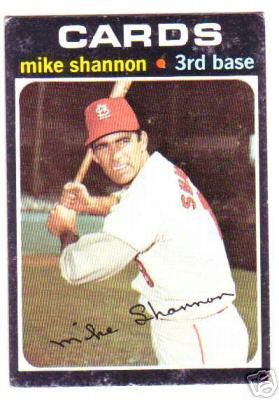 mike shannon baseball